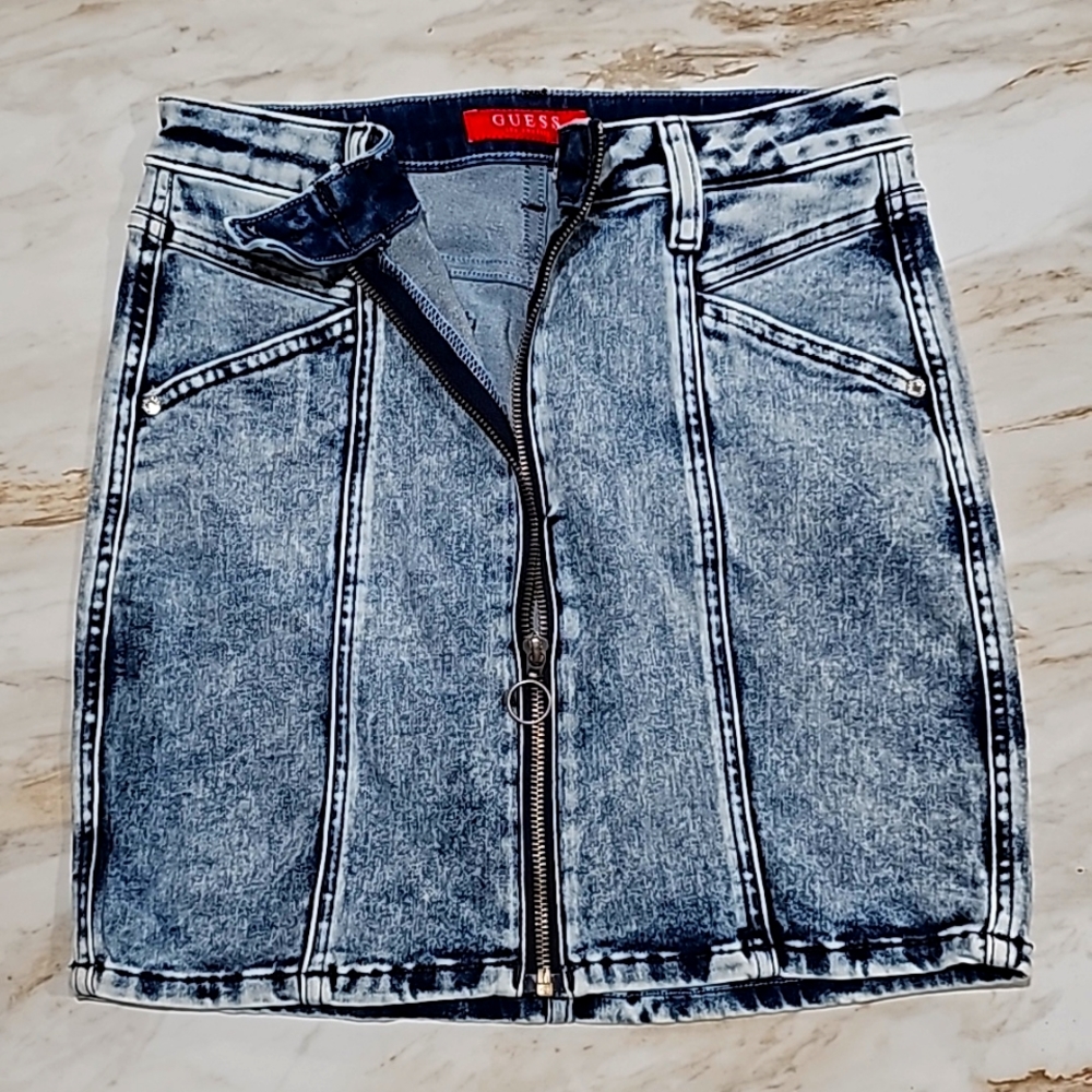 Guess denim skirt